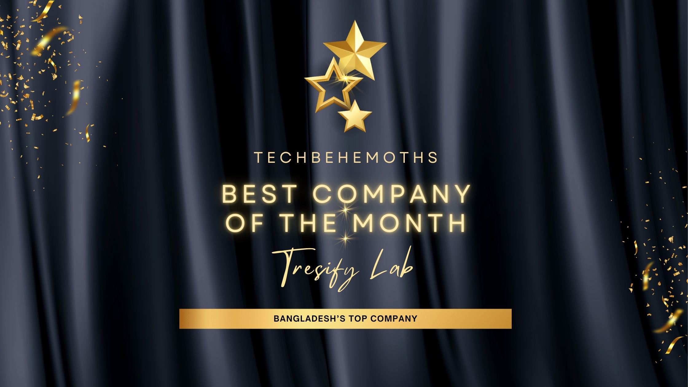 Top software company in bangladesh Tresify Lab got best company of the month award 2024